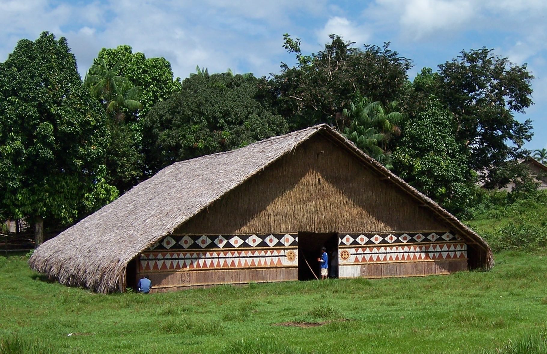 Kotiria longhouse in 2009